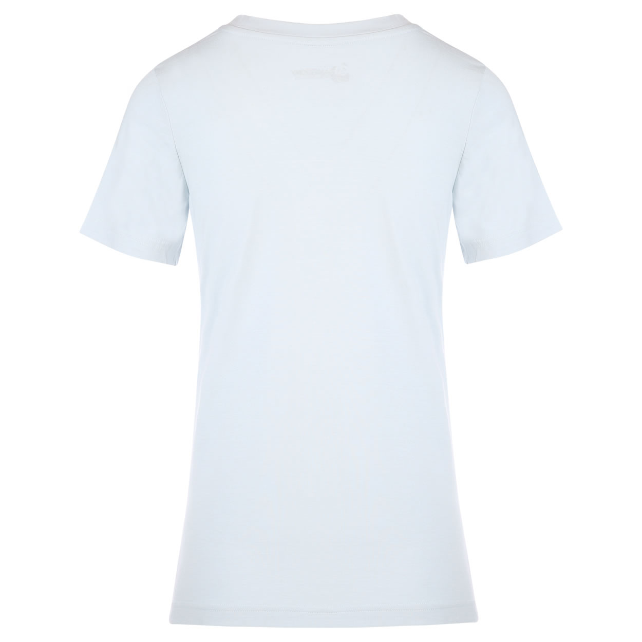 Luxe Bamboe V-hals Tshirt - ice blue
